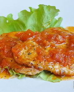 Шницели в томатном соусе