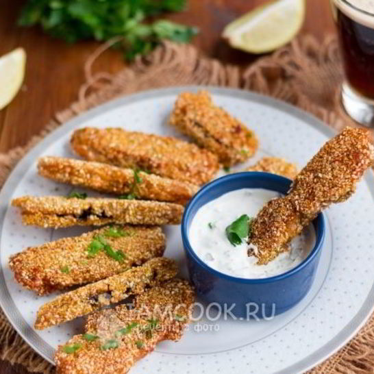 Рецепт вегетарианского грибного шницеля
