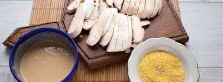 вегетарианский грибной шницель. Шаг 11