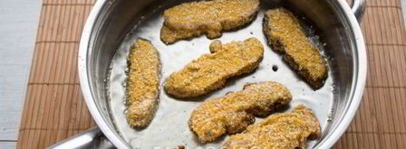 вегетарианский грибной шницель. Шаг 13