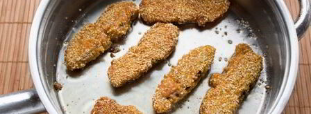 вегетарианский грибной шницель. Шаг 15