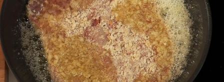 венскии шницель с жареным картофелем. Шаг 5