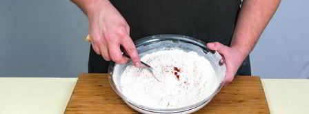 венский шницель из свиного окорока. Шаг 3