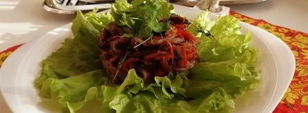 соба — гречневая лапша с говядиной и овощами. Шаг 17