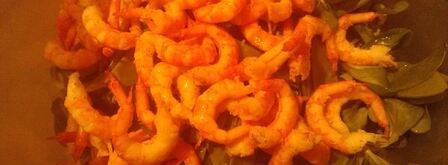 стейк из белой рыбы с пюре и весенним салатом. Шаг 5