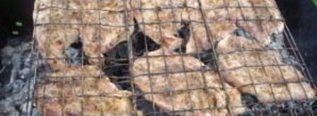 стейк из говядины на мангале. Шаг 4