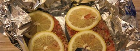 стейк из лосося на пару. Шаг 3