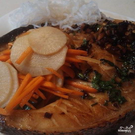 Рецепт стейка из сибаса