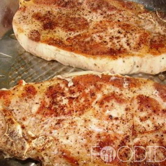 Рецепт стейка из свинины