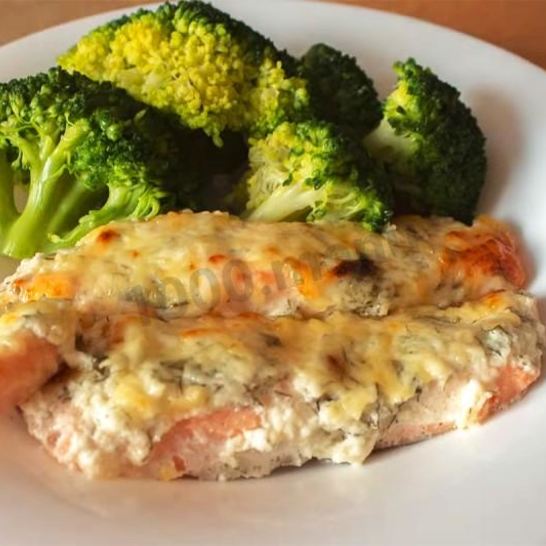 Рецепт стейка лосося в духовке