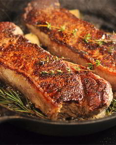 Стейк с тимьяном