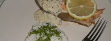 стейк семги под сливочным соусом. Шаг 6