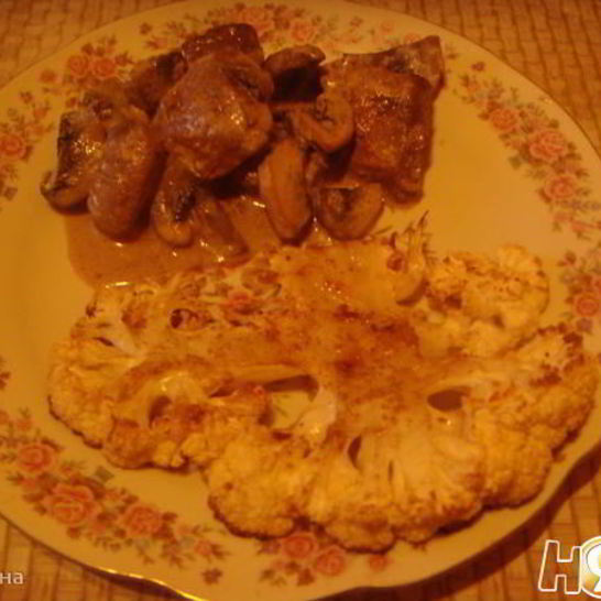 Рецепт стейков из цветной капусты