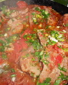 Свиные стейки в восточном стиле