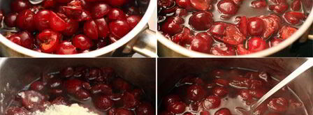 вишневый соус и стейк ти-бон. Шаг 5