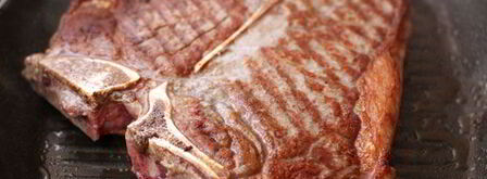 вишневый соус и стейк ти-бон. Шаг 6