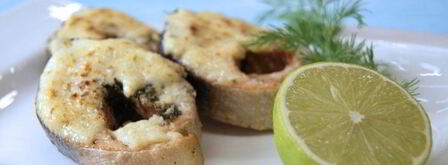 запеченные стейки горбуши. Шаг 9