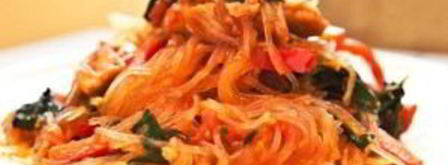 стеклянная лапша с индейкой и шпинатом. Шаг 10