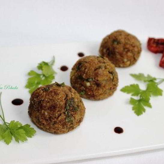 Рецепт баклажановых тефтелей