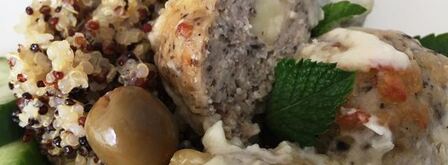 куриные тефтели с сюрпризом в сливочном соусе. Шаг 13