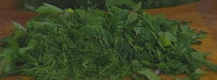 мясные тефтельки с рисом и зеленью. Шаг 3