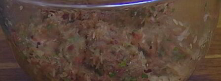 мясные тефтельки с рисом и зеленью. Шаг 6