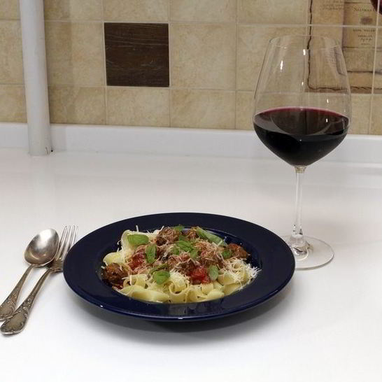 Рецепт пасты феттуччине с нежными итальянскими тефтельками