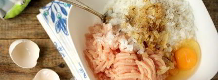 тефтели из куриного фарша с рисом в духовке. Шаг 5