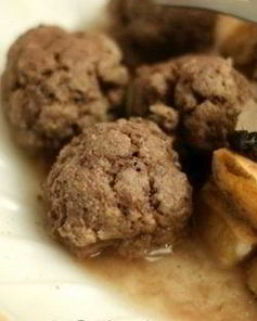 Тефтели из яблок