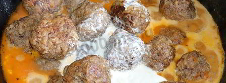 тефтели с капустой и рисом. Шаг 12