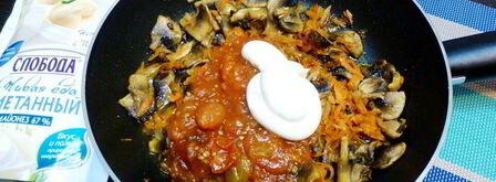 тефтели слободские в грибной подливе. Шаг 5