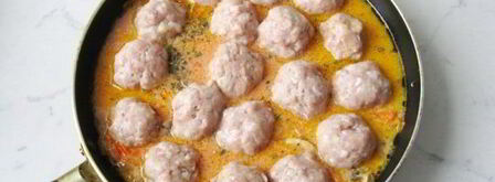 тефтели в грибном соусе. Шаг 10