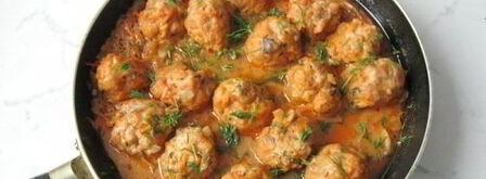 тефтели в грибном соусе. Шаг 12