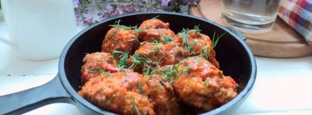 тефтели в остром томатном соусе. Шаг 9