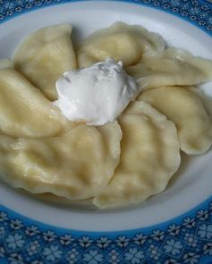 Бабушкины вареники с творогом и картошкой