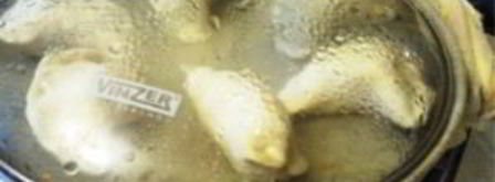 дрожжевые вареники на пару. Шаг 5