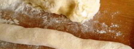 ленивые картофельные вареники с грибами. Шаг 4