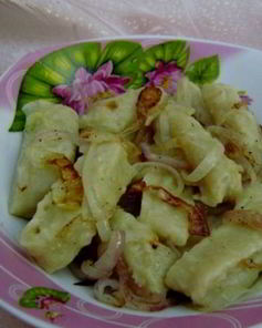 Ленивые картофельные вареники