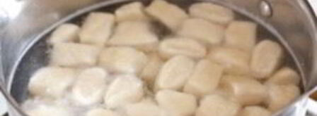 ленивые картофельные вареники. Шаг 6