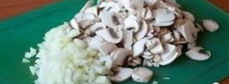 постные вареники с грибами. Шаг 3