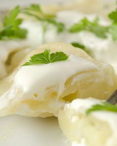 Тесто для вареников с картошкой