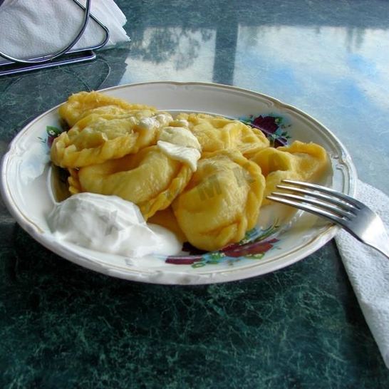 Рецепт вареников на пару на кефире