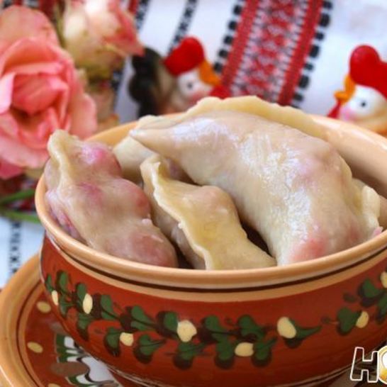 Рецепт вареников постных с вишней из заварного теста