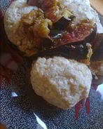 Вареники с инжиром