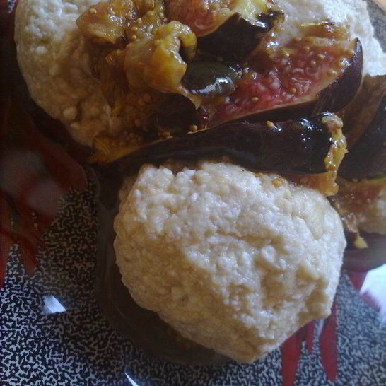 Рецепт вареников с инжиром