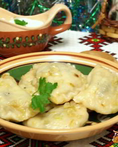 Вареники с капустой