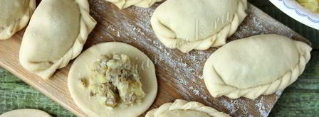 вареники с картофелем и говядиной. Шаг 8