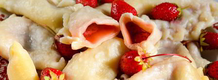 вареники с клубникой. Шаг 14