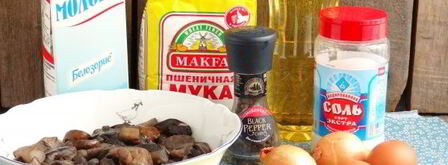 вареники с лесными грибами. Шаг 4