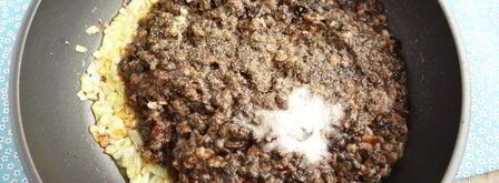 вареники с лесными грибами. Шаг 8